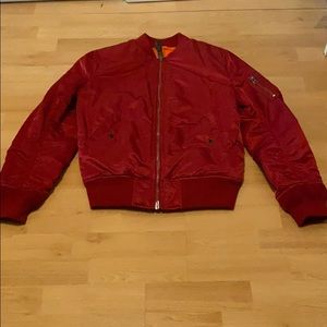 ALPHA bomber jacket
